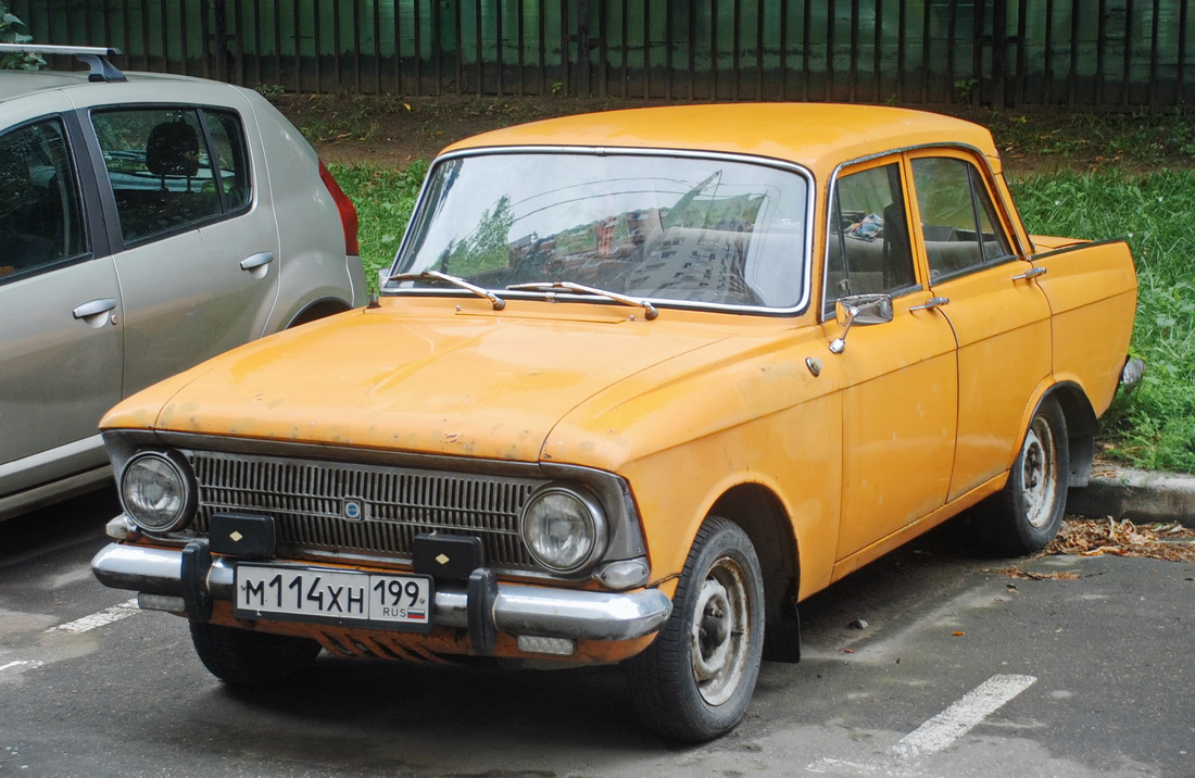 Москва, № М 114 ХН 199 — Москвич-412 (Иж) '67-70