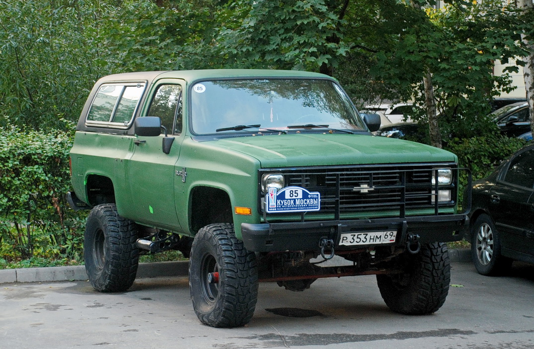 Москва, № Р 353 НМ 69 — Chevrolet Blazer K5 (2G) '73-91; Тверская область — Вне региона