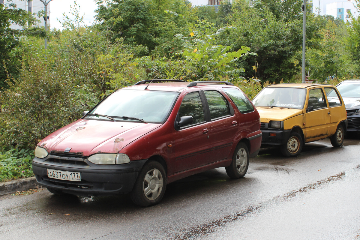 Москва, № А 637 ОУ 177 — FIAT Palio '96-03
