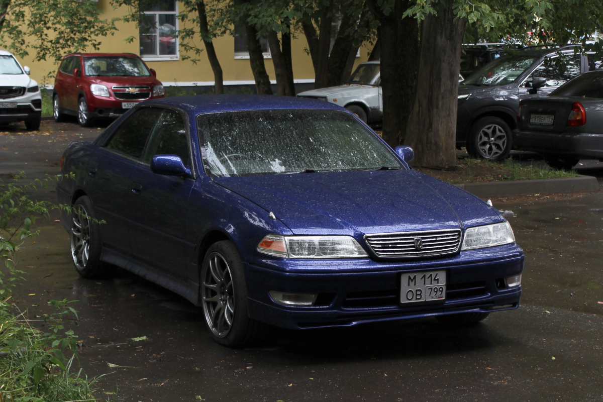 Москва, № М 114 ОВ 799 — Toyota Mark II (X100) '96-00