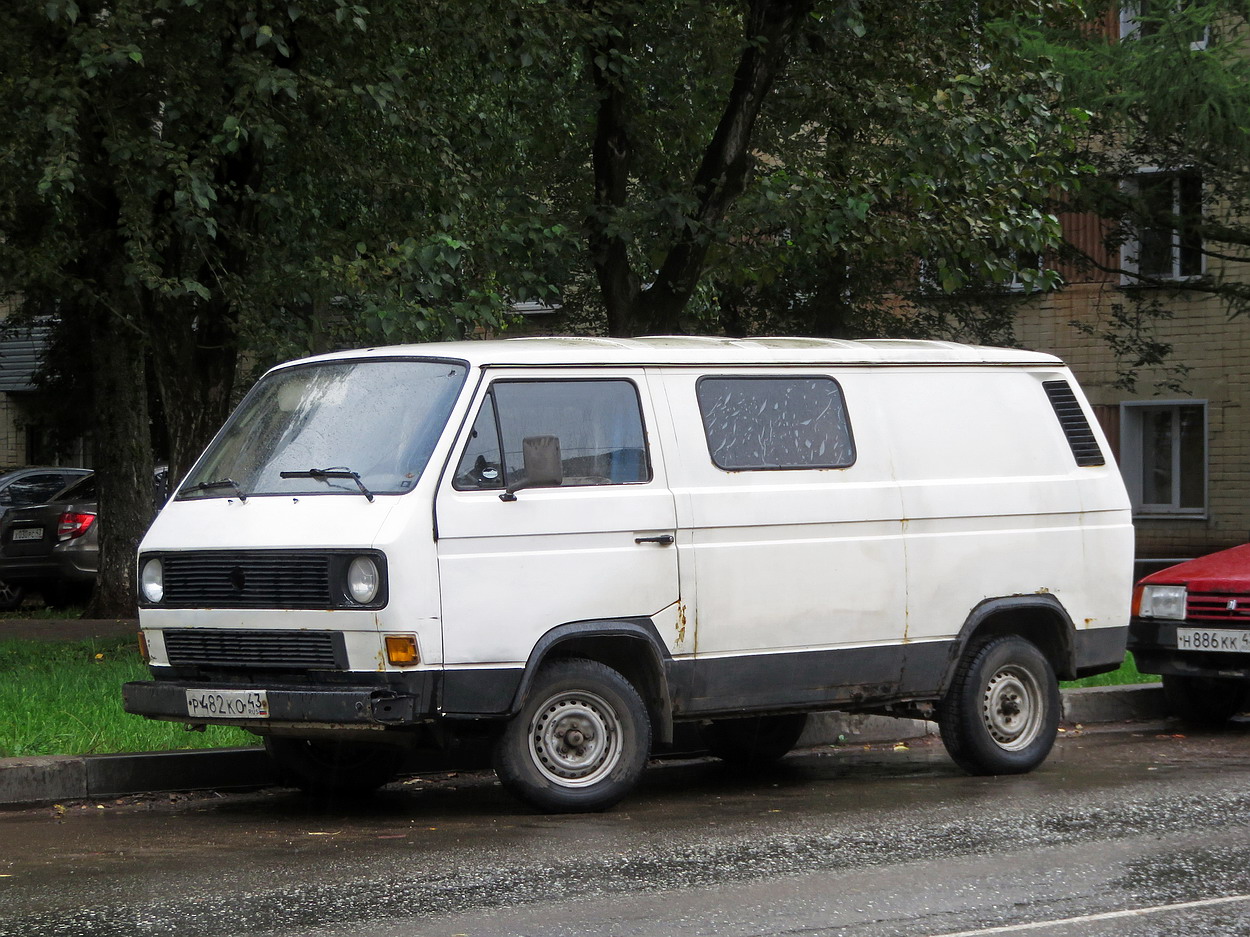 Кировская область, № Р 482 КО 43 — Volkswagen (T3) Kastenwagen '79-92