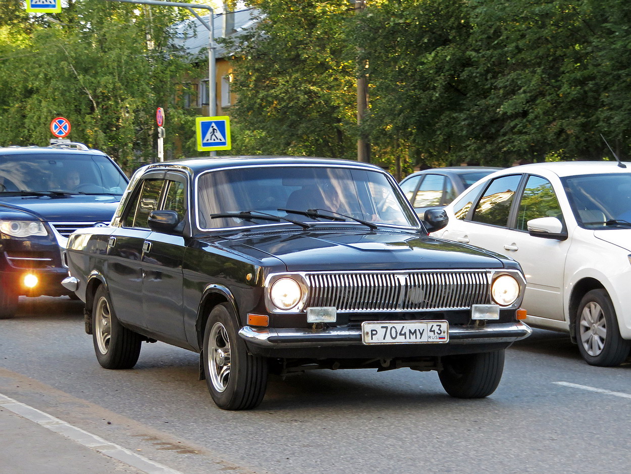 Кировская область, № Р 704 МУ 43 — ГАЗ-24-10 Волга '85-92