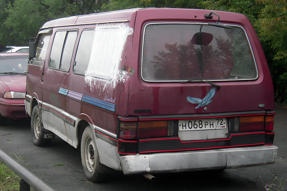 Тюменская область, № Н 068 РН 72 — Kia Besta '86-96