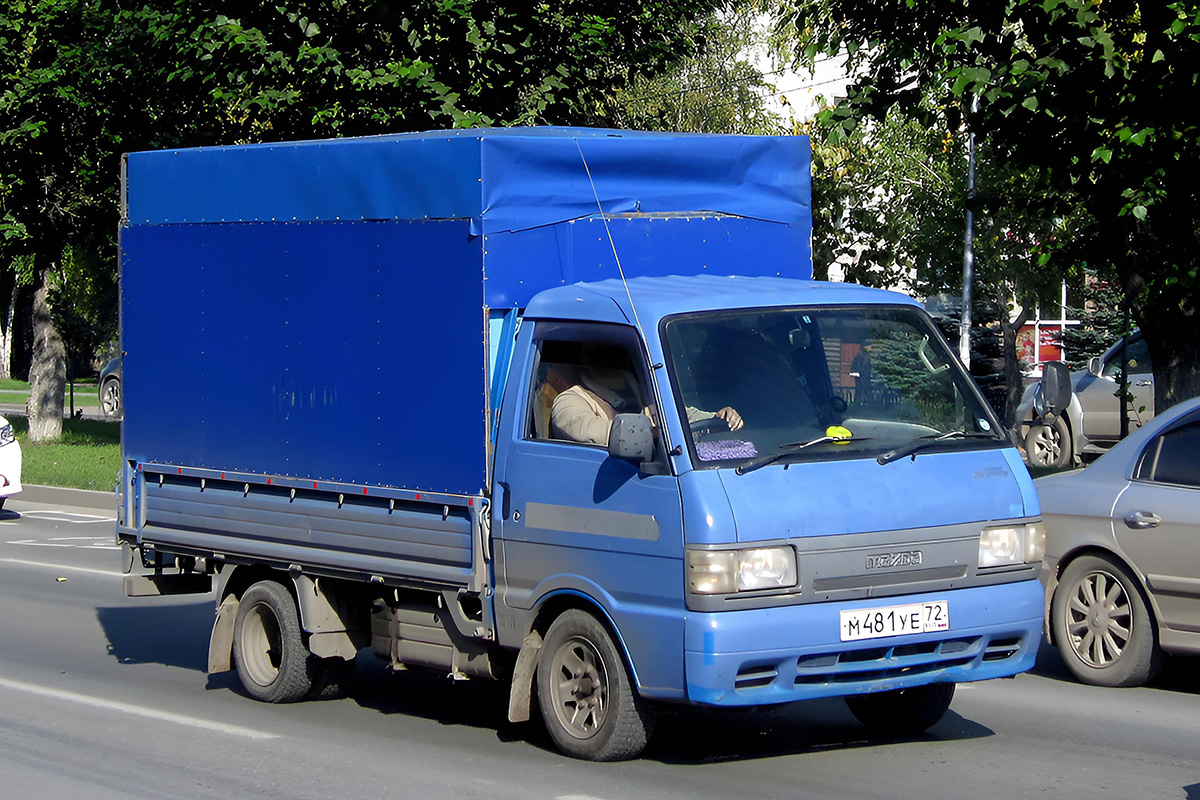 Тюменская область, № М 481 УЕ 72 — Mazda Bongo (3G) '83-99