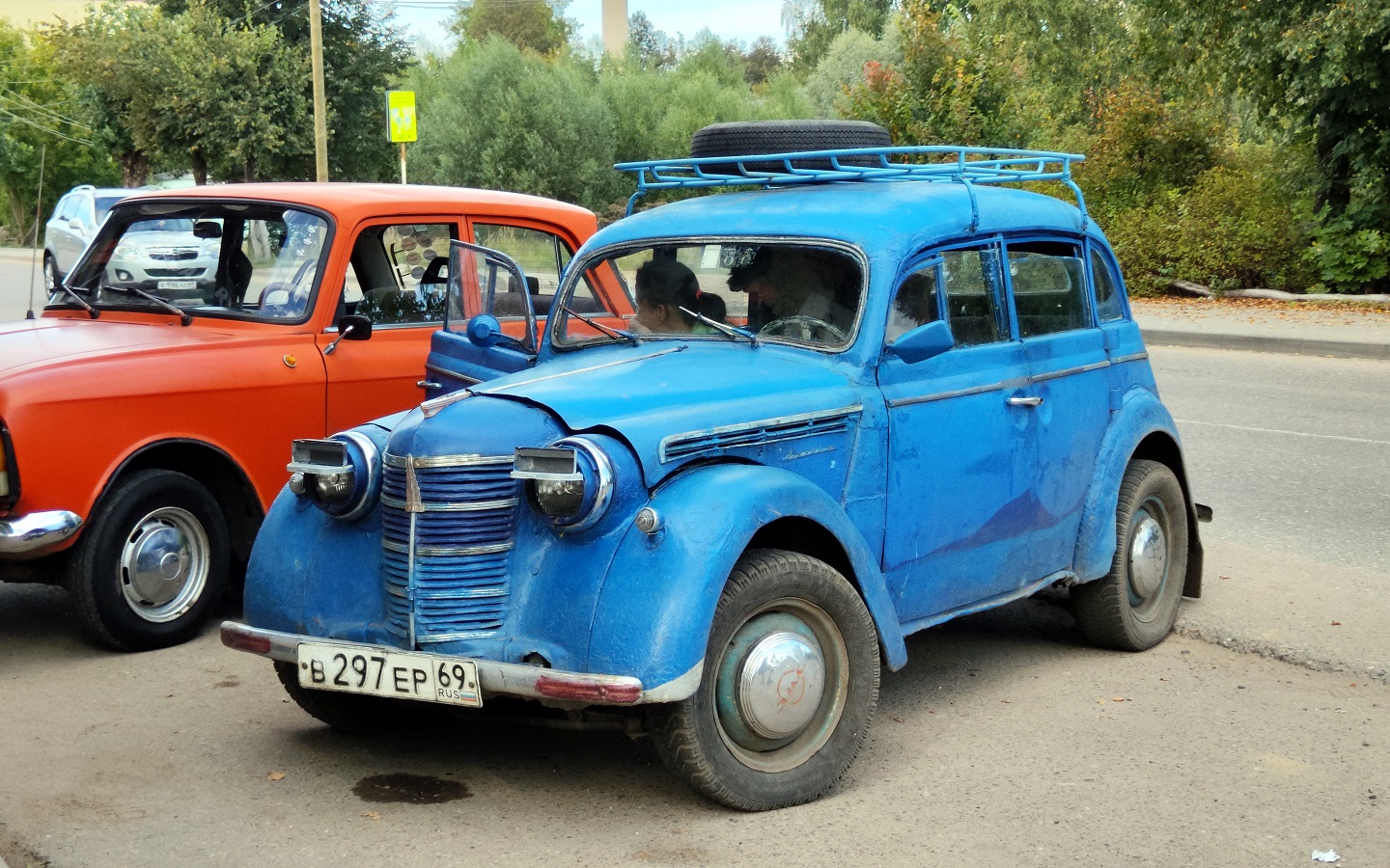 Тверская область, № В 297 ЕР 69 — Москвич-401-420 '54-56