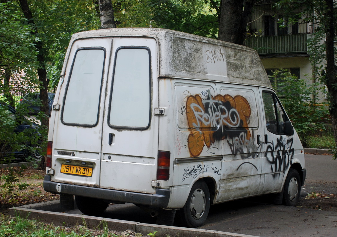 Москва, № 1511 WK 30 — Ford Transit (3G) '86-94; Франция — Вне региона