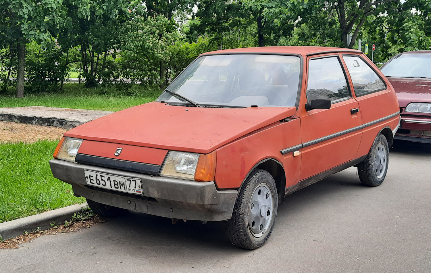 Москва, № Е 651 ВМ 77 — ЗАЗ-110206 Таврия '90-07