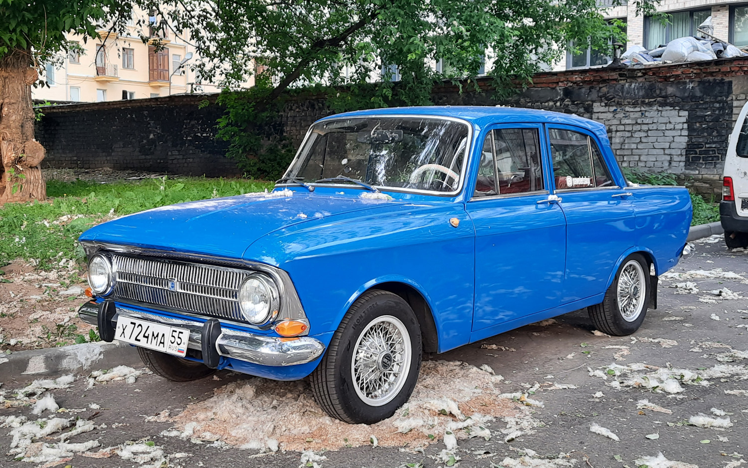 Москва, № Х 724 МА 55 — Москвич-412ИЭ (Иж) '70-82
