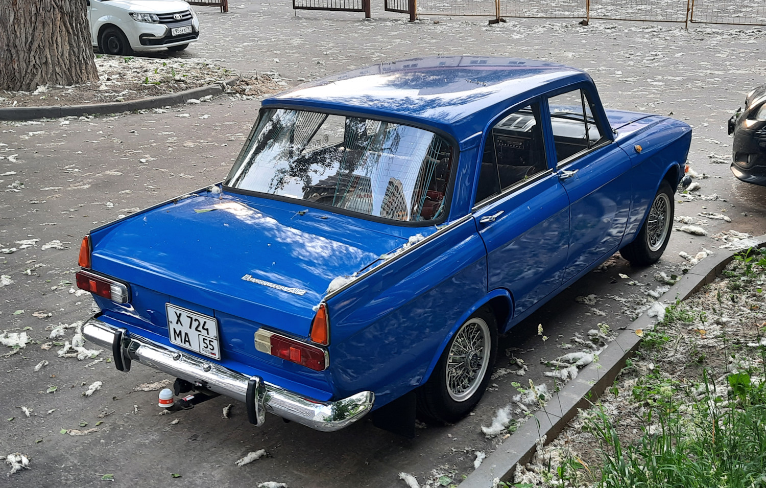 Москва, № Х 724 МА 55 — Москвич-412ИЭ (Иж) '70-82