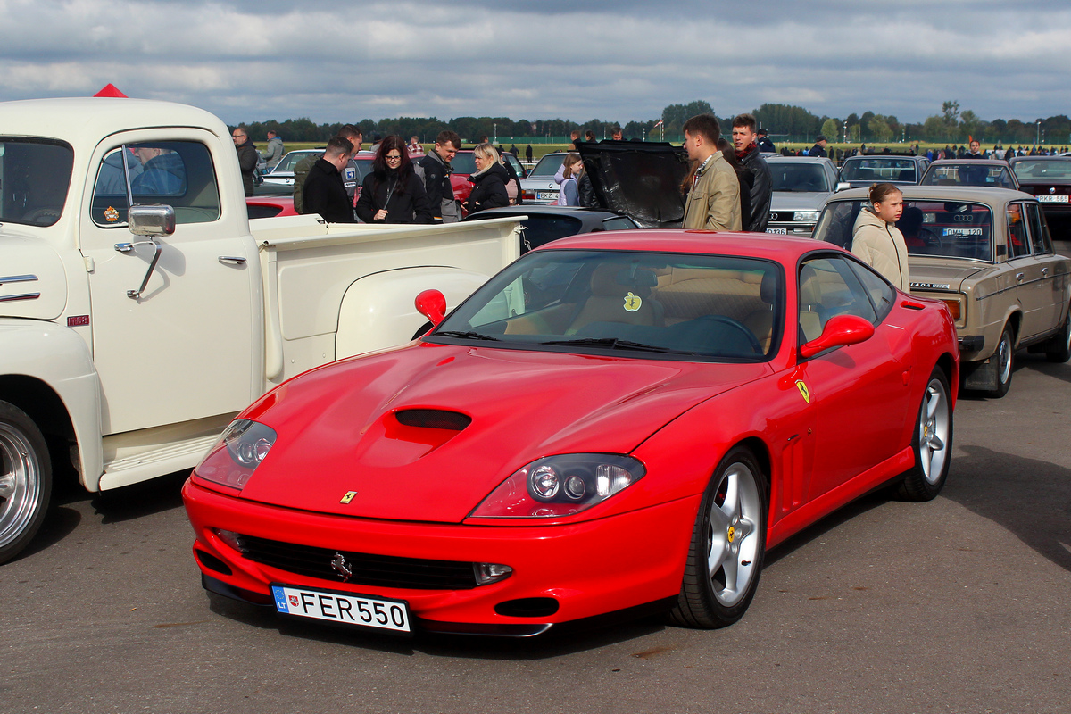 Литва, № FER 550 — Ferrari (Общая модель); Литва — Retro mugė 2025 ruduo