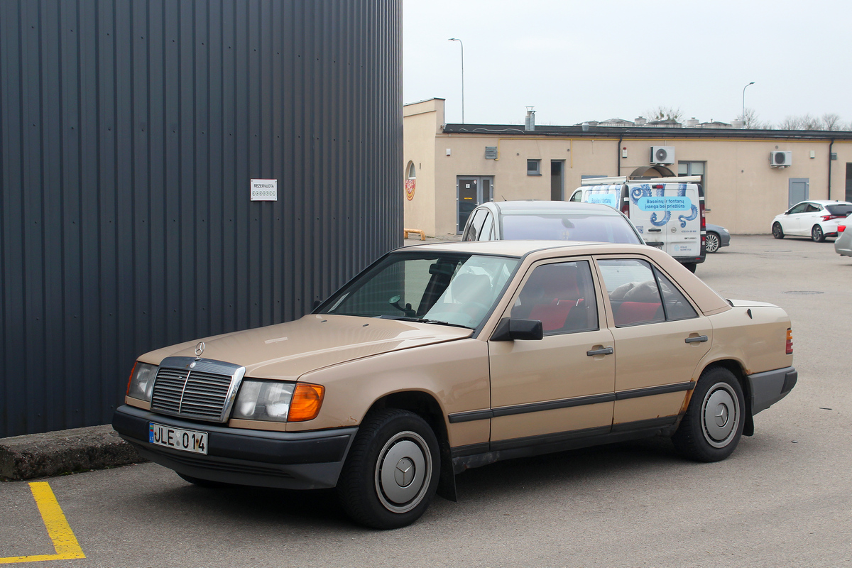 Литва, № JLE 014 — Mercedes-Benz (W124) '84-96