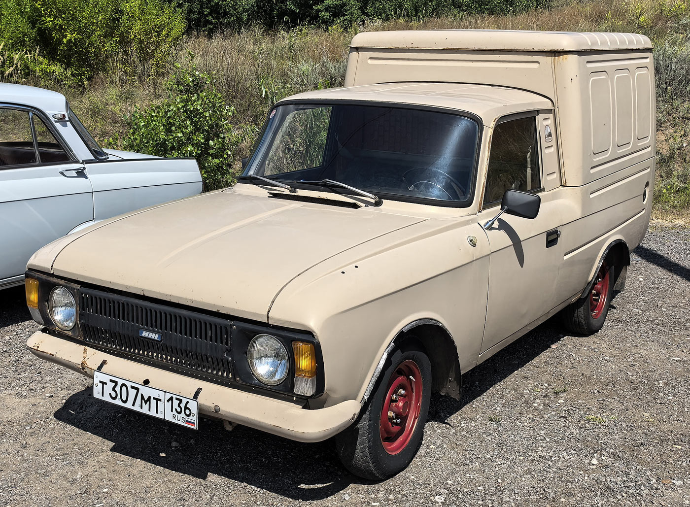 Воронежская область, № Т 307 МТ 136 — Иж-2715-01 '82-01; Воронежская область — Фестиваль "Автоистория Черноземья"