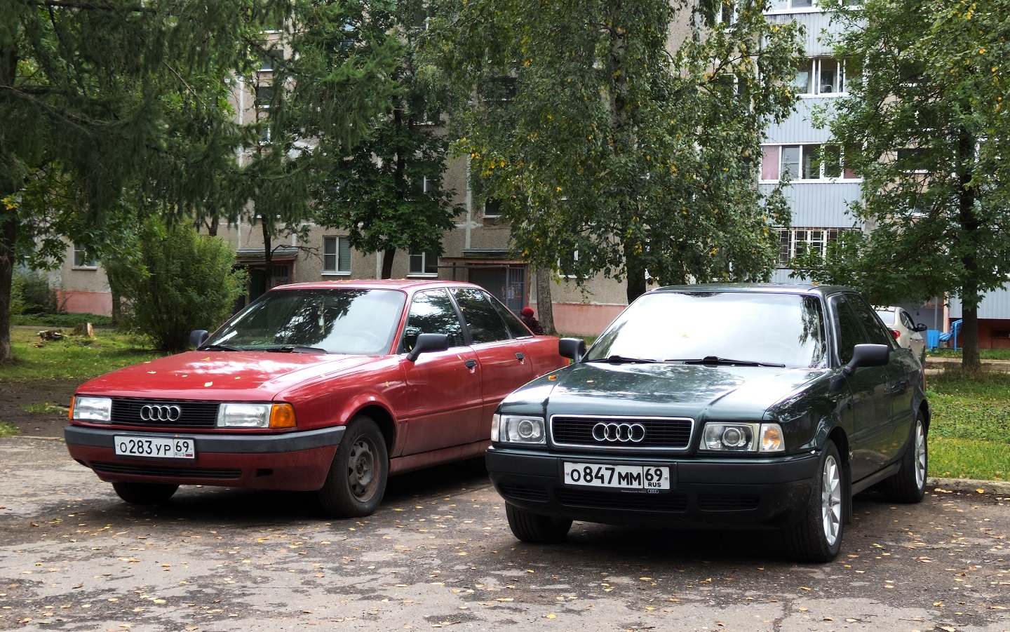 Тверская область, № О 847 ММ 69 — Audi 80 (B4) '91-96