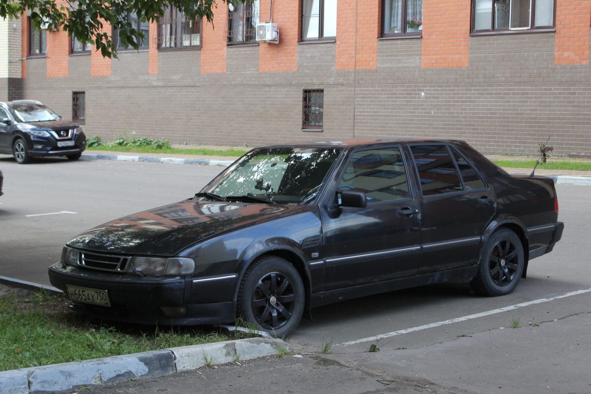 Московская область, № Н 665 АХ 750 — Saab 9000 '84-98