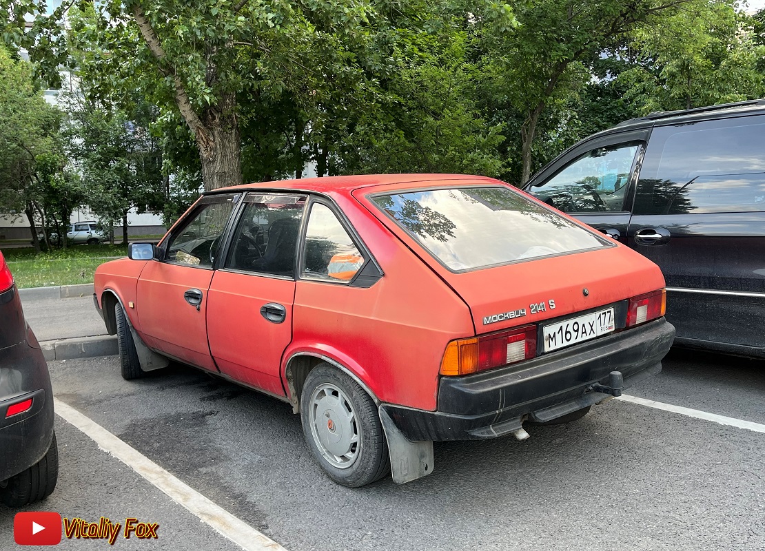 Москва, № М 169 АХ 177 — Москвич-2141 '86-98