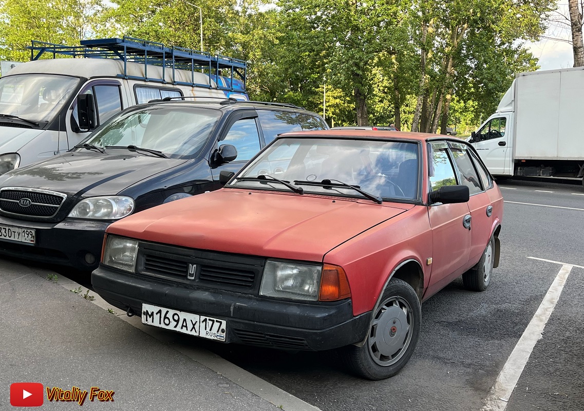 Москва, № М 169 АХ 177 — Москвич-2141 '86-98
