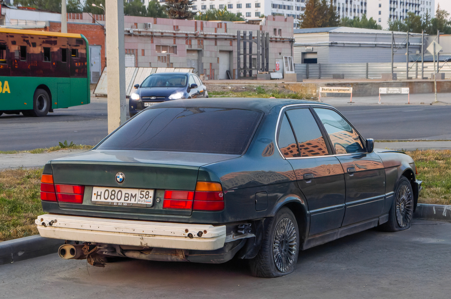 Пензенская область, № Н 080 ВМ 58 — BMW 5 Series (E34) '87-96