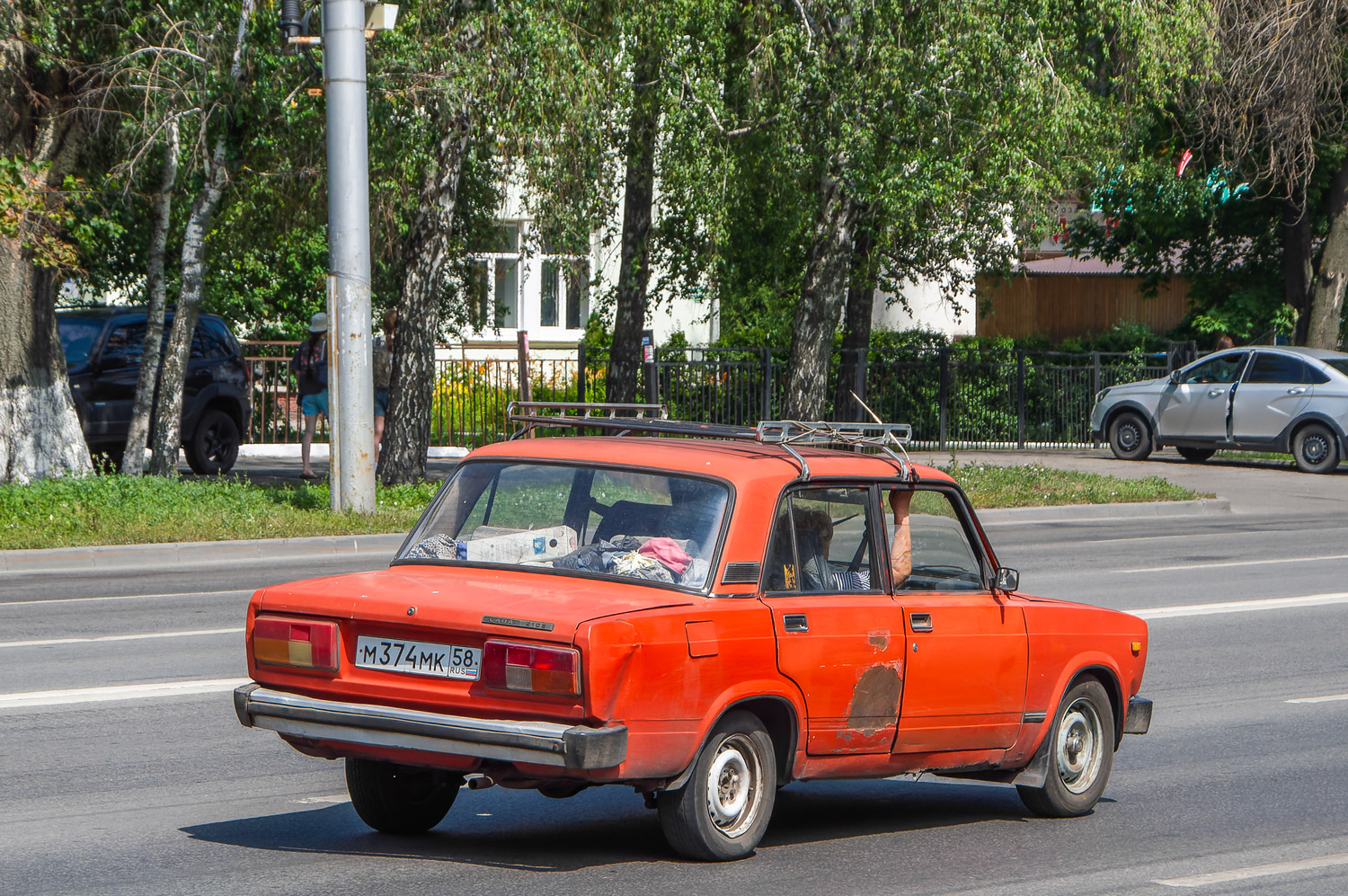 Пензенская область, № М 374 МК 58 — ВАЗ-21051 Жигули '80-91