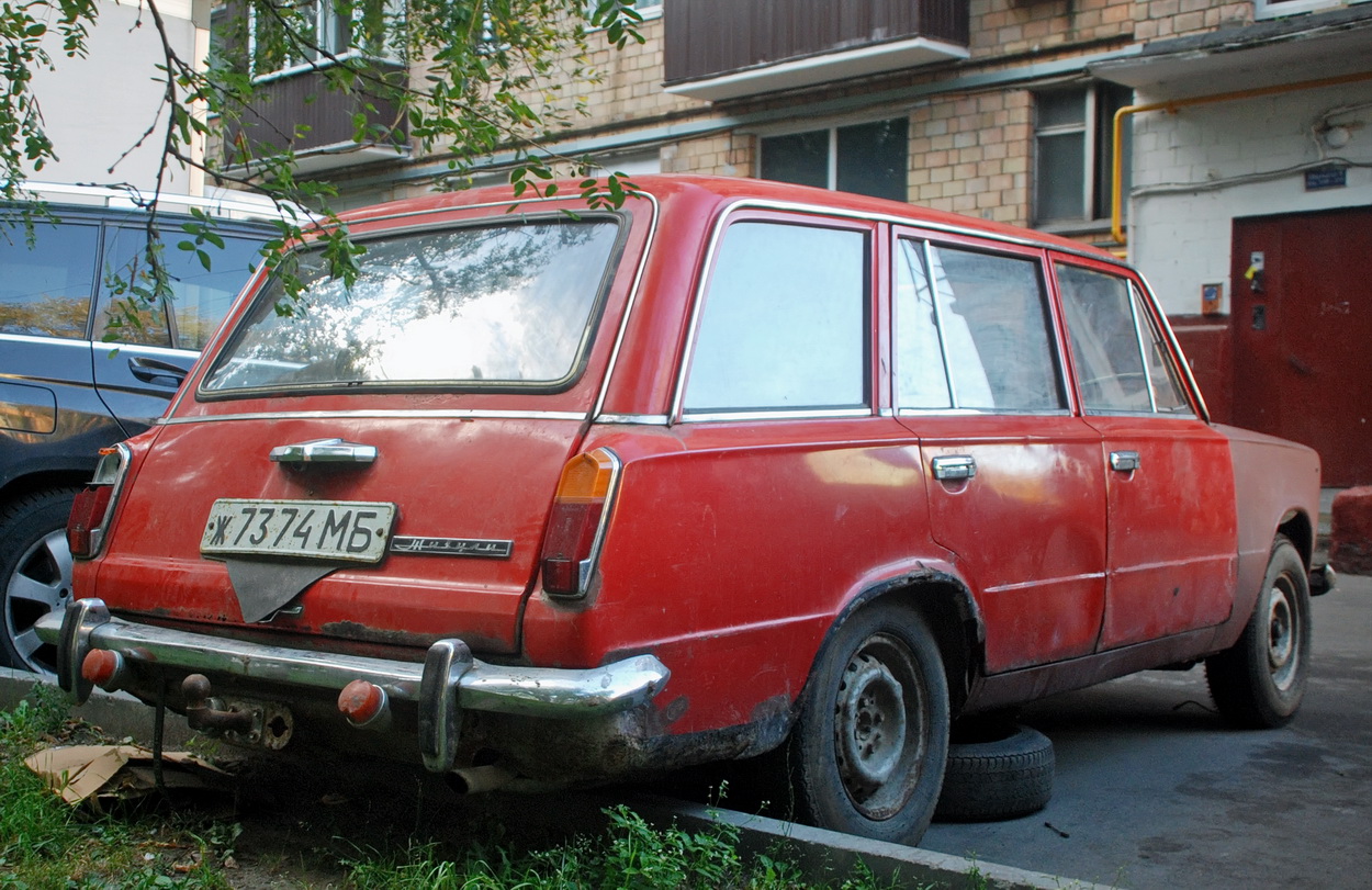 Москва, № Ж 7374 МБ — ВАЗ-2102 Жигули '71-86; Минская область — Вне региона