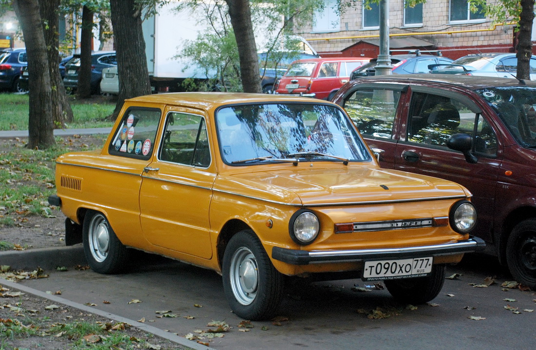 Москва, № Т 090 ХО 777 — ЗАЗ-968М Запорожец '79-94