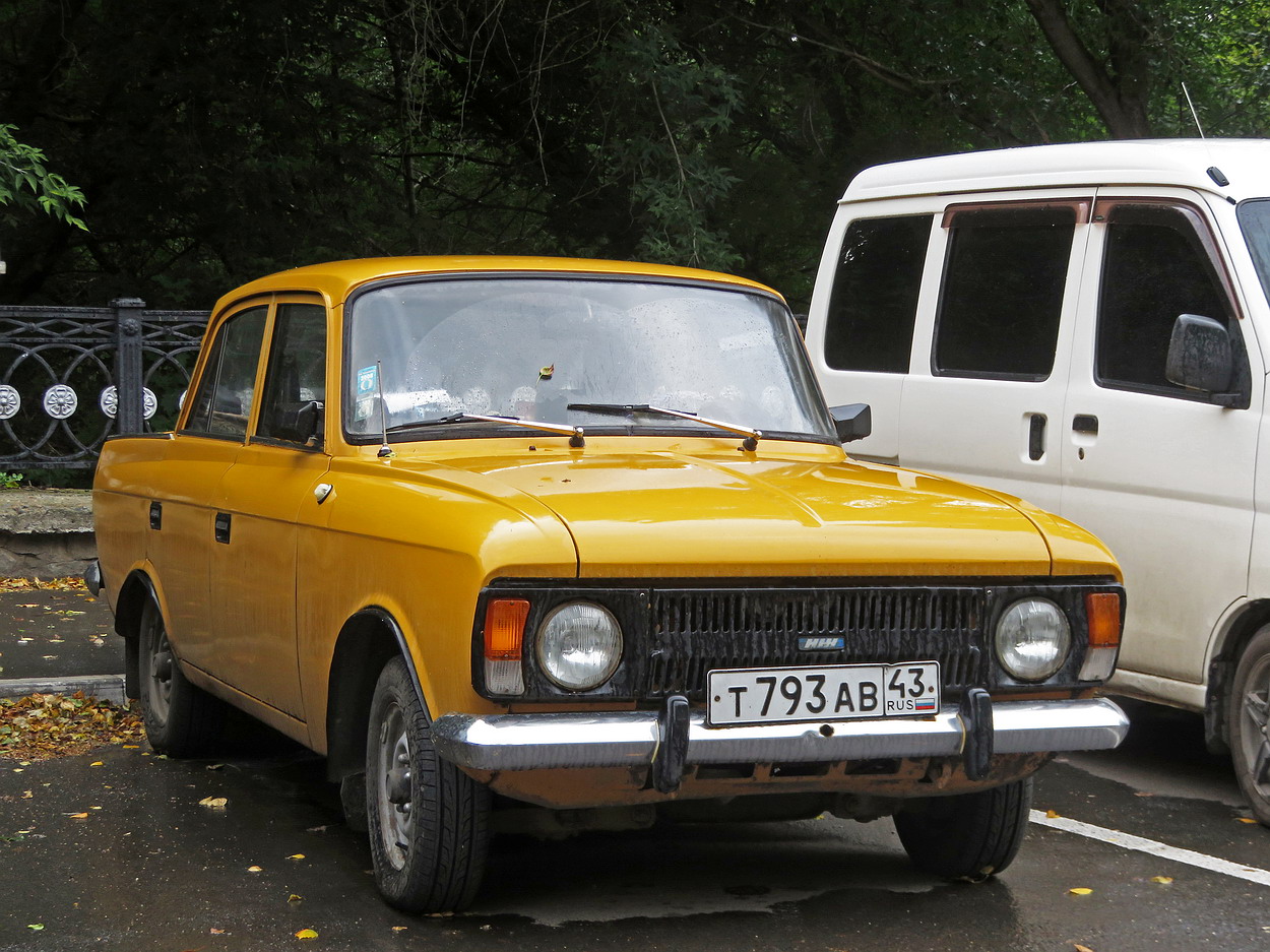 Кировская область, № Т 793 АВ 43 — Москвич-412ИЭ-028 (Иж) '82-01