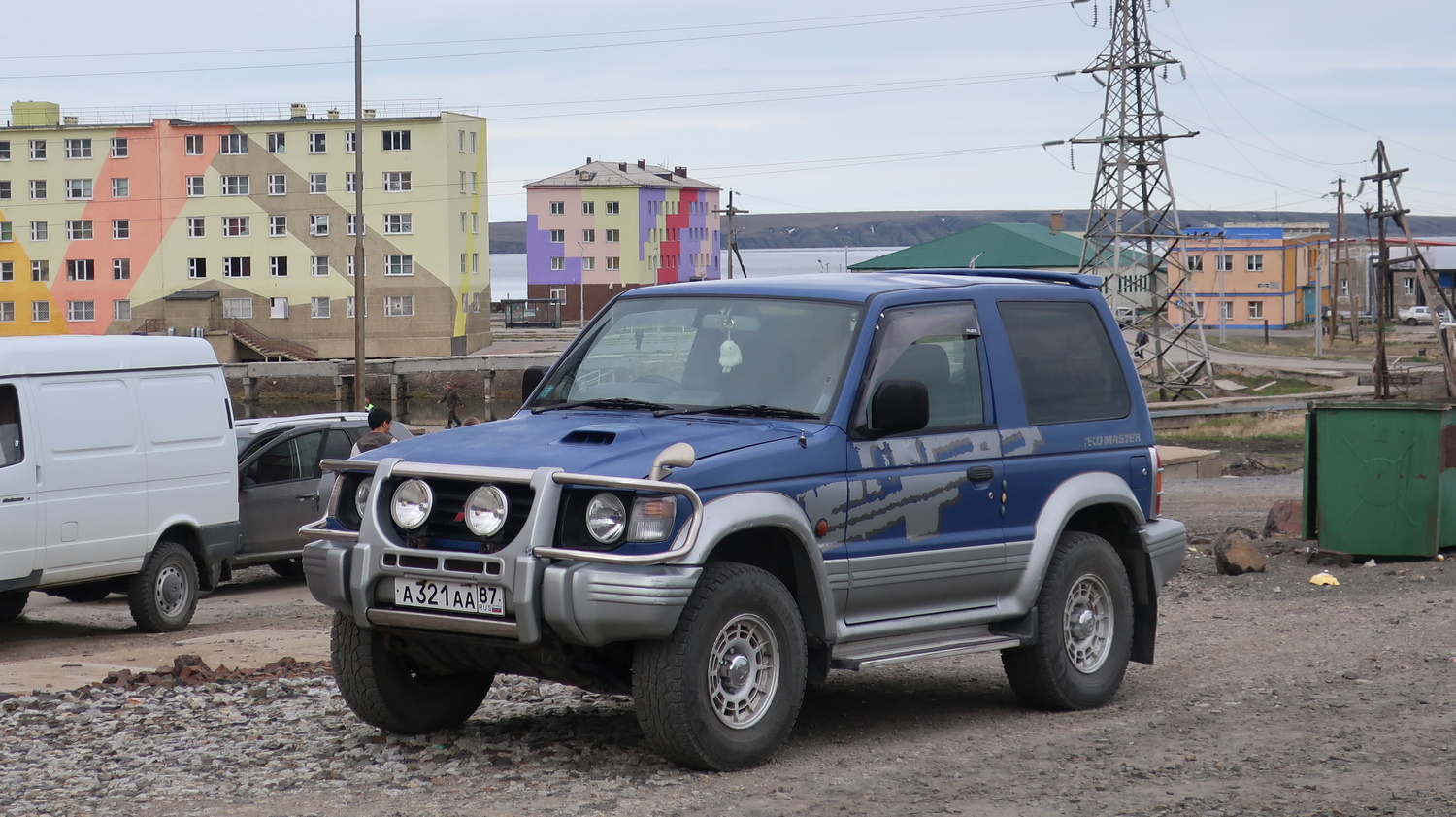 Чукотский автономный округ, № А 321 АА 87 — Mitsubishi Pajero (2G) '91-99