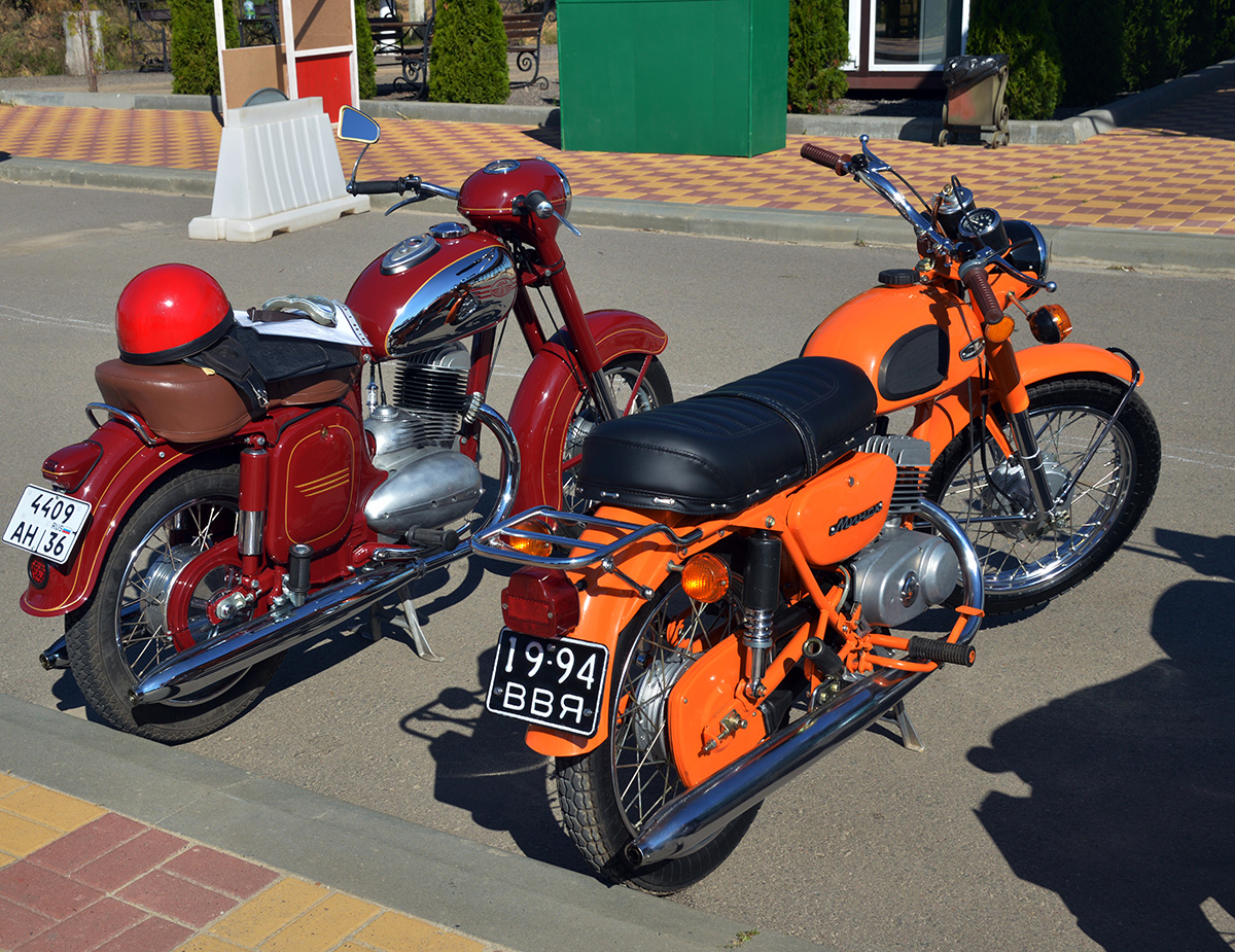 Воронежская область, № 4409 АН 36 — Jawa (Общая модель); Воронежская область, № 19-94 ВВЯ — Минск (Общая модель); Воронежская область — Фестиваль "Автоистория Черноземья"