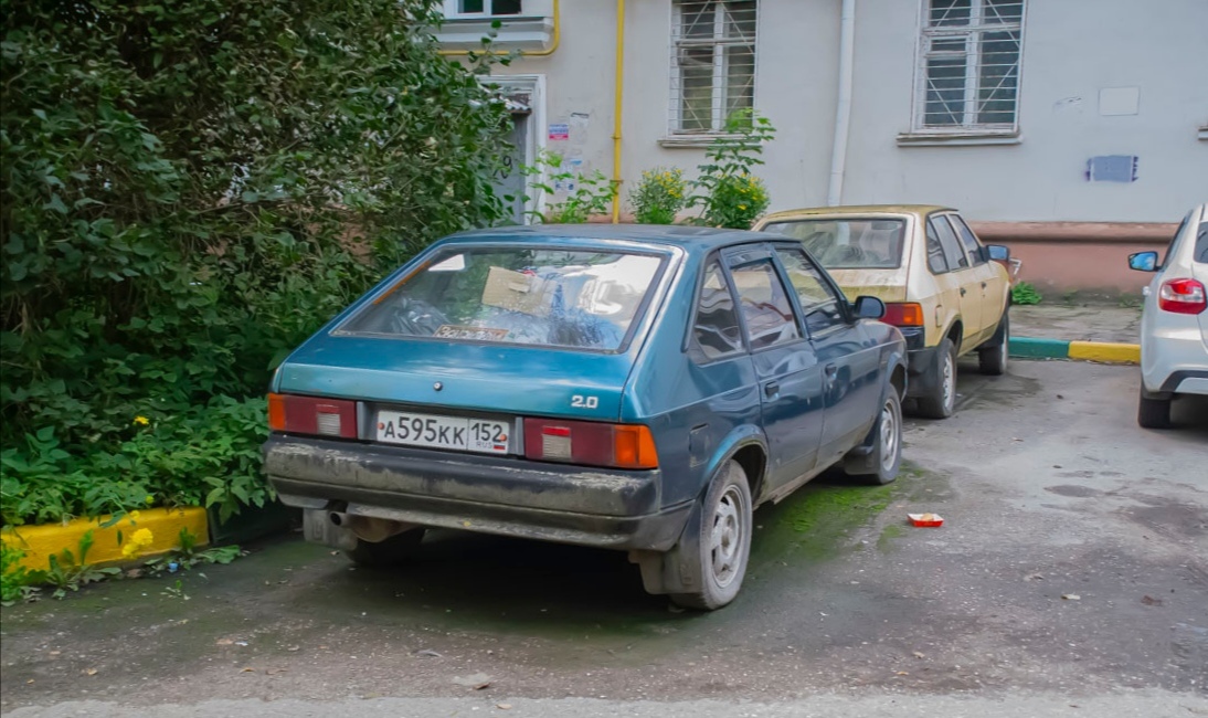 Нижегородская область, № А 595 КК 152 — Москвич-214145 Святогор '98-99