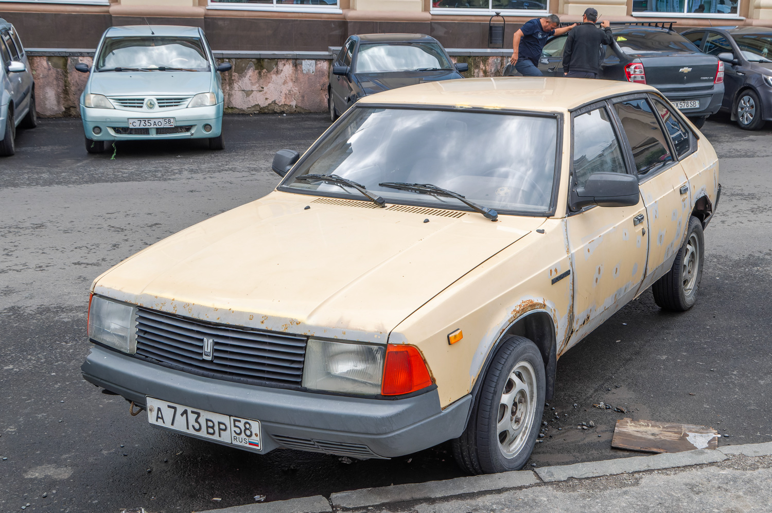 Пензенская область, № А 713 ВР 58 — Москвич-21412 '86-94