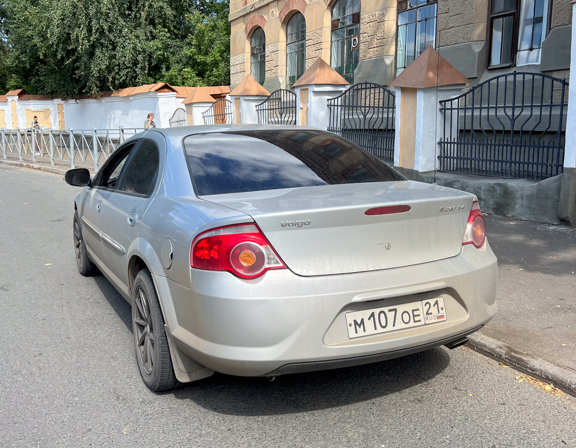 Чувашия, № М 107 ОЕ 21 — Volga Siber '08-10