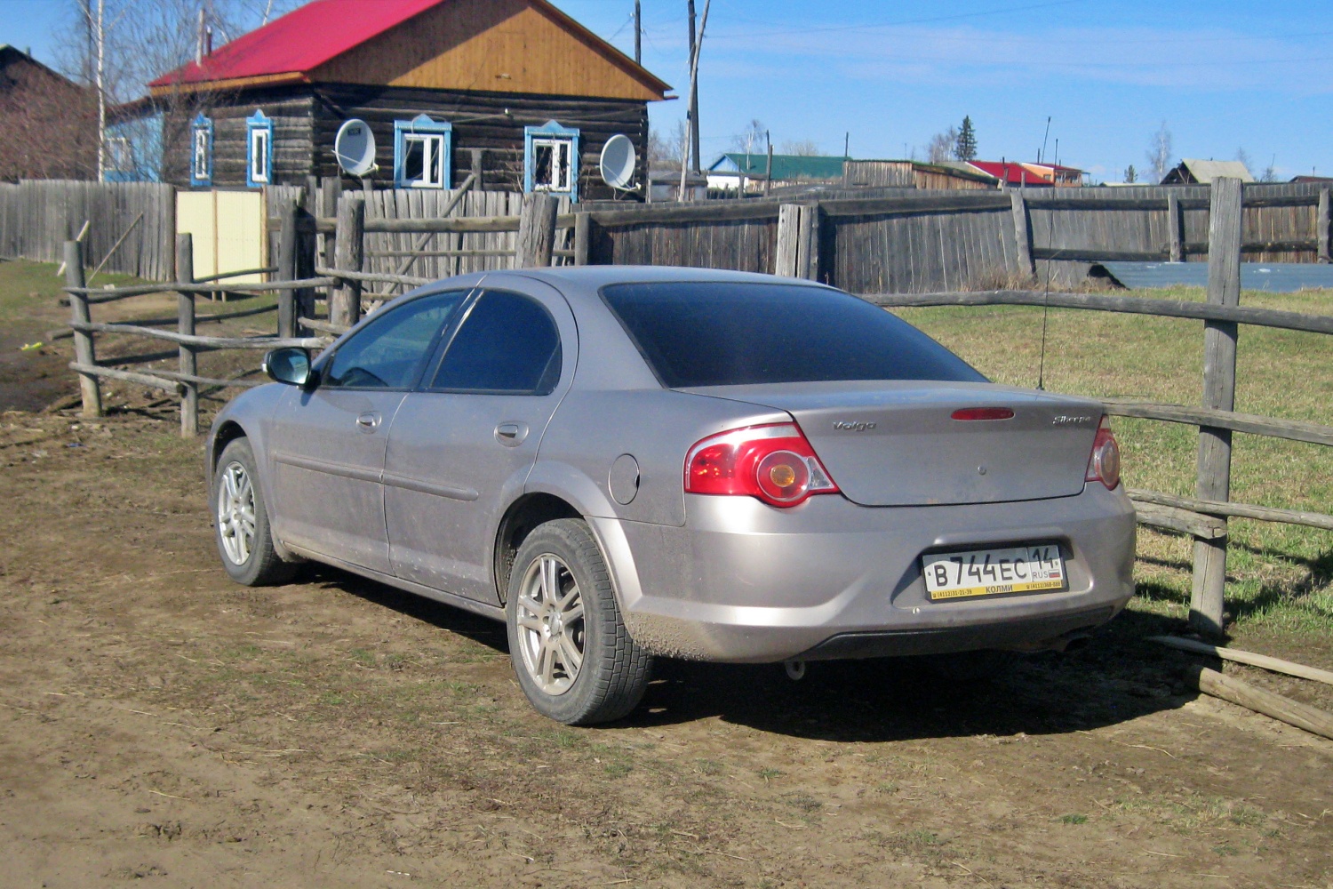 Саха (Якутия), № В 744 ЕС 14 — Volga Siber '08-10