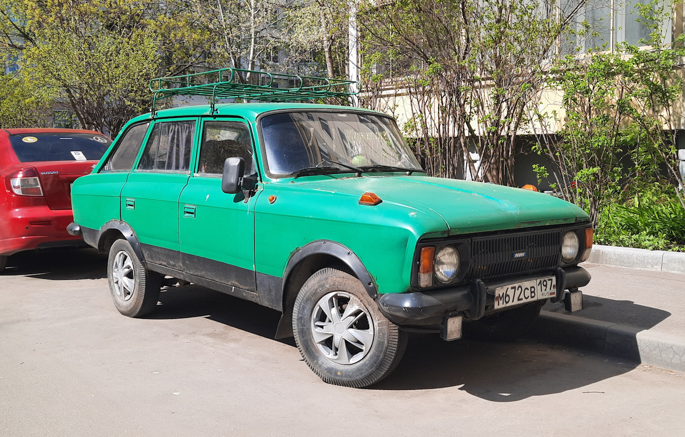 Москва, № М 672 СВ 197 — Иж-21251 Комби '81-97