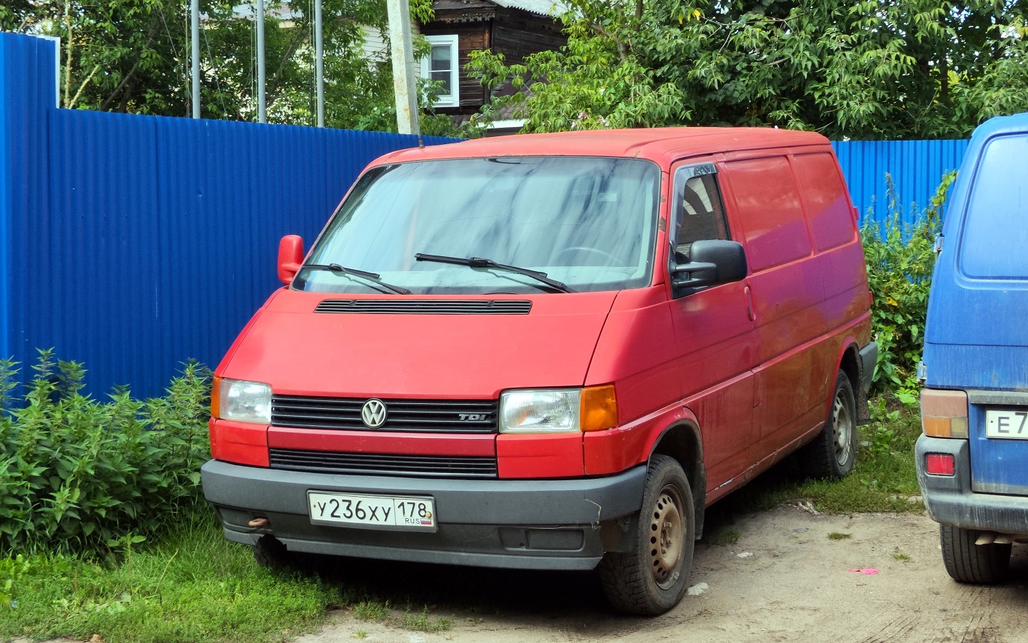 Тверская область, № У 236 ХУ 178 — Volkswagen (T4) Kastenwagen '90-03