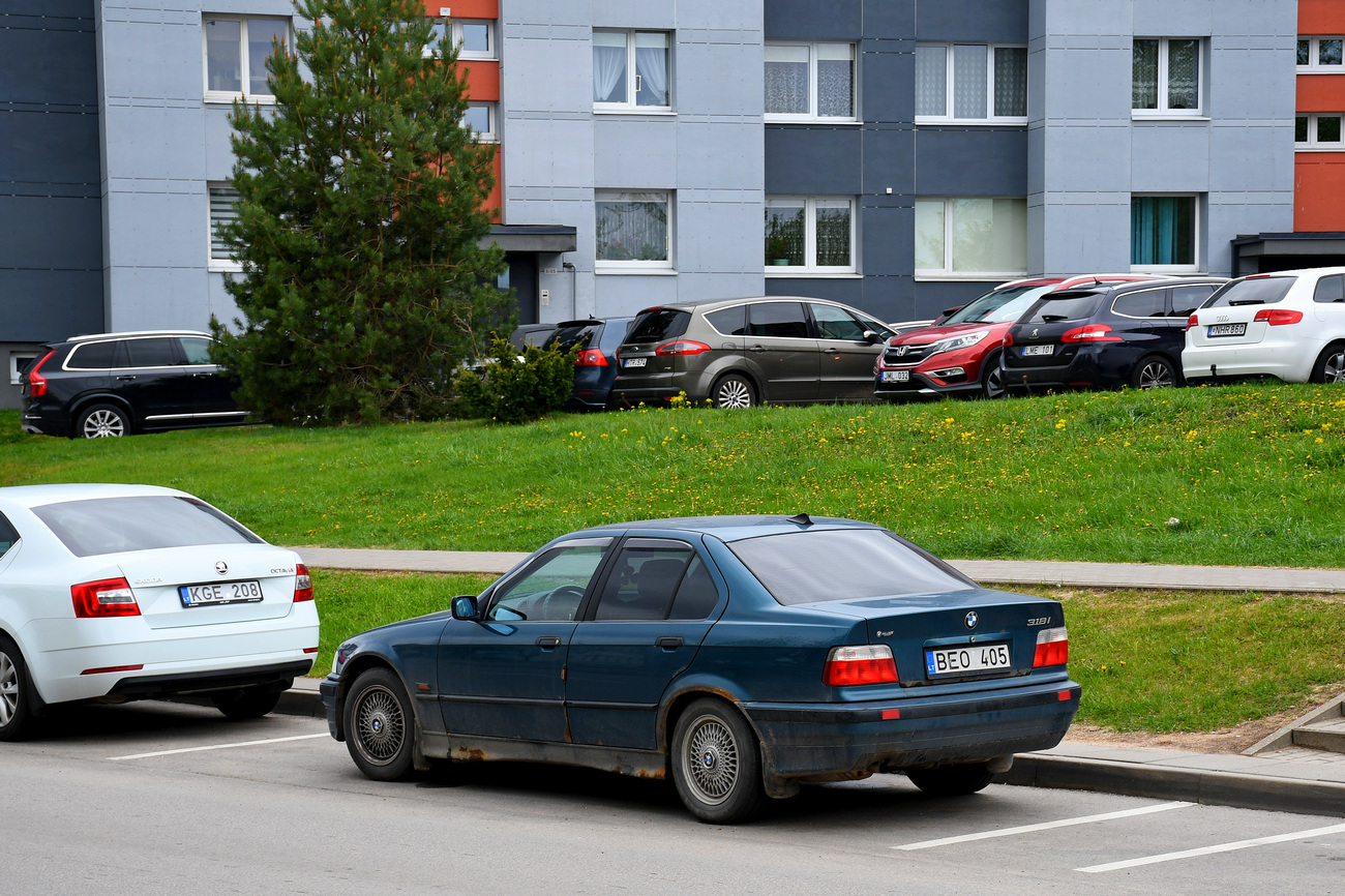 Литва, № BEO 405 — BMW 3 Series (E36) '90-00