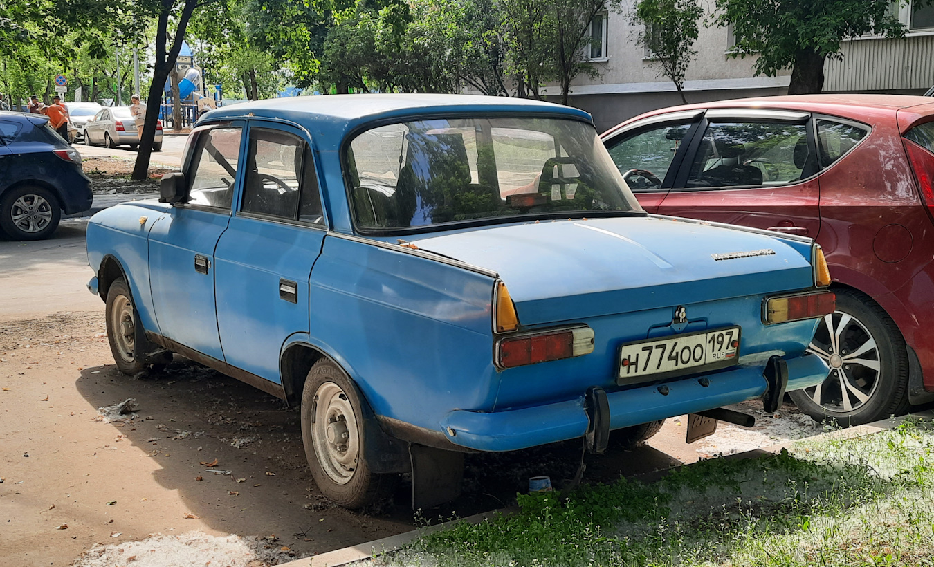 Москва, № Н 774 ОО 197 — Москвич-412ИЭ-028 (Иж) '82-01