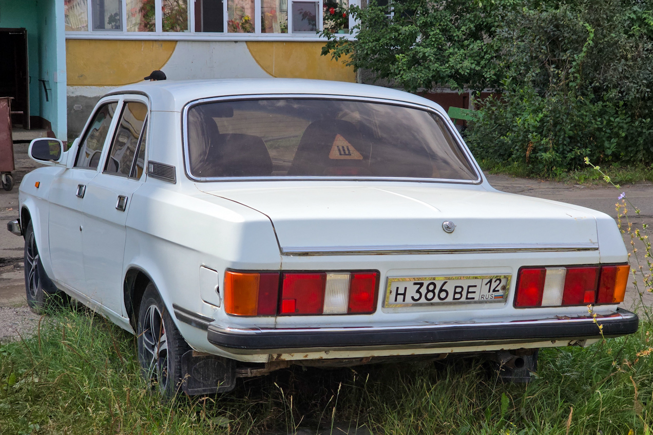 Марий Эл, № Н 386 ВЕ 12 — ГАЗ-3102 Волга '81-08