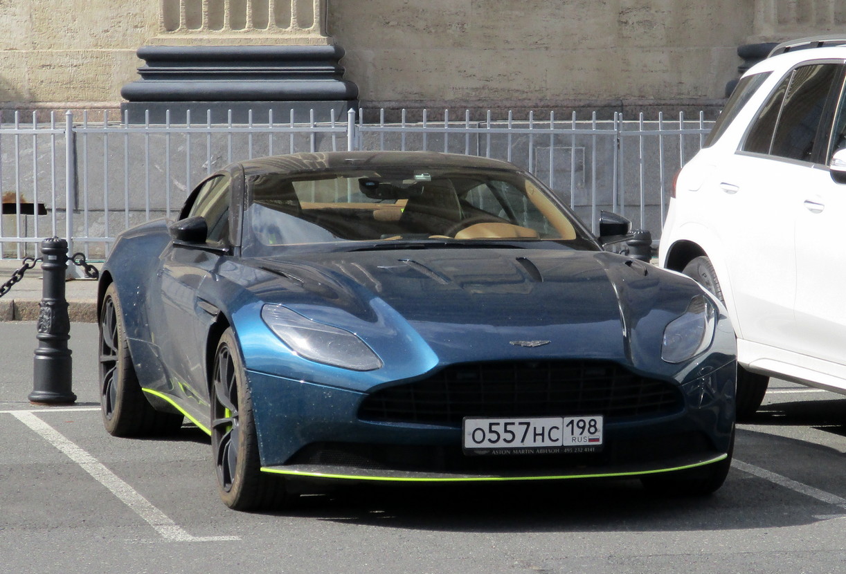 Санкт-Петербург, № О 557 НС 198 — Aston Martin DB11 '16-23