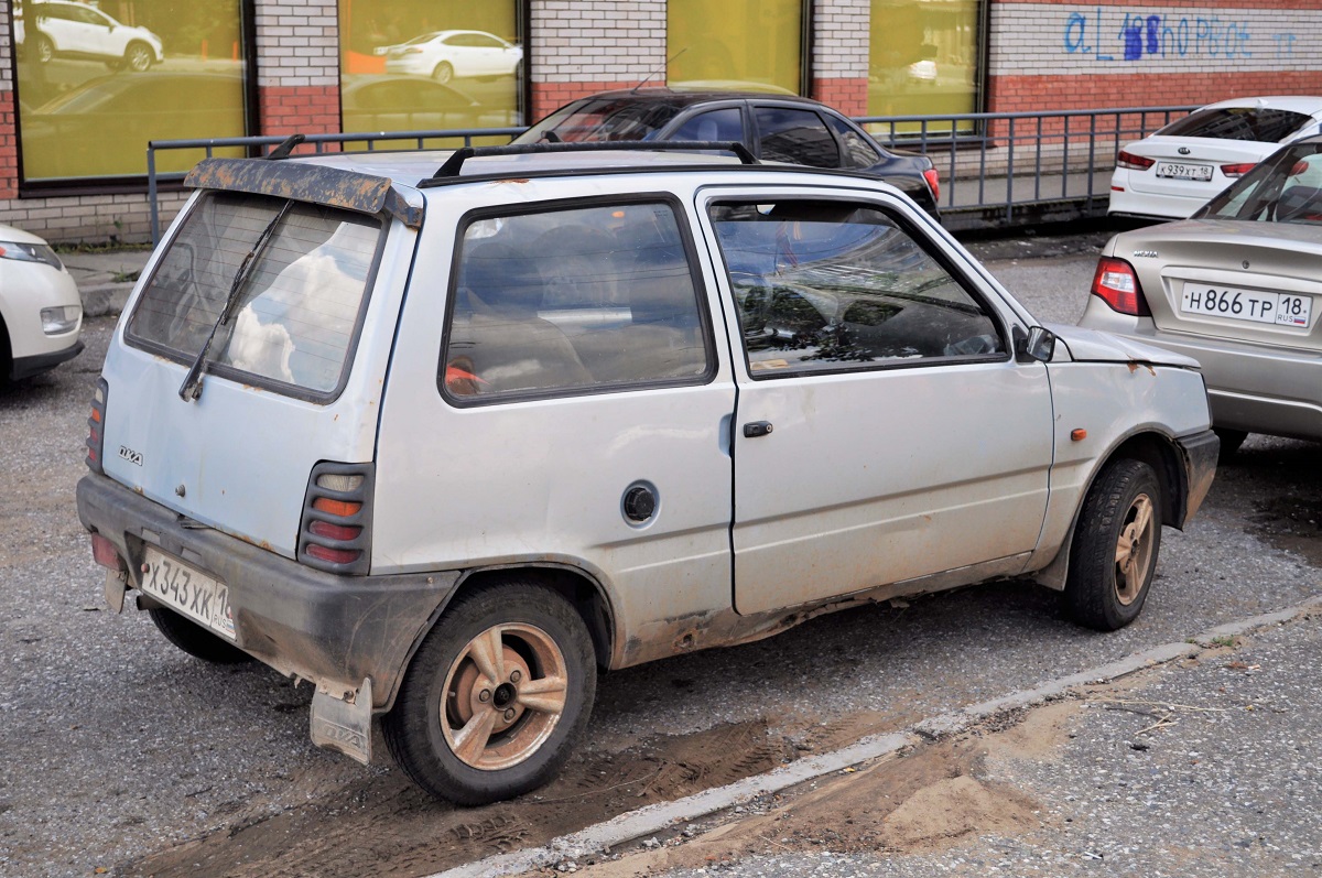 Удмуртия, № Х 343 ХК 18 — ВАЗ-11113 (ЗМА) '96-06