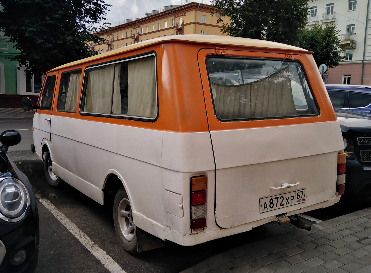 Смоленская область, № А 872 ХР 67 — РАФ-22038-02 Латвия '94-97