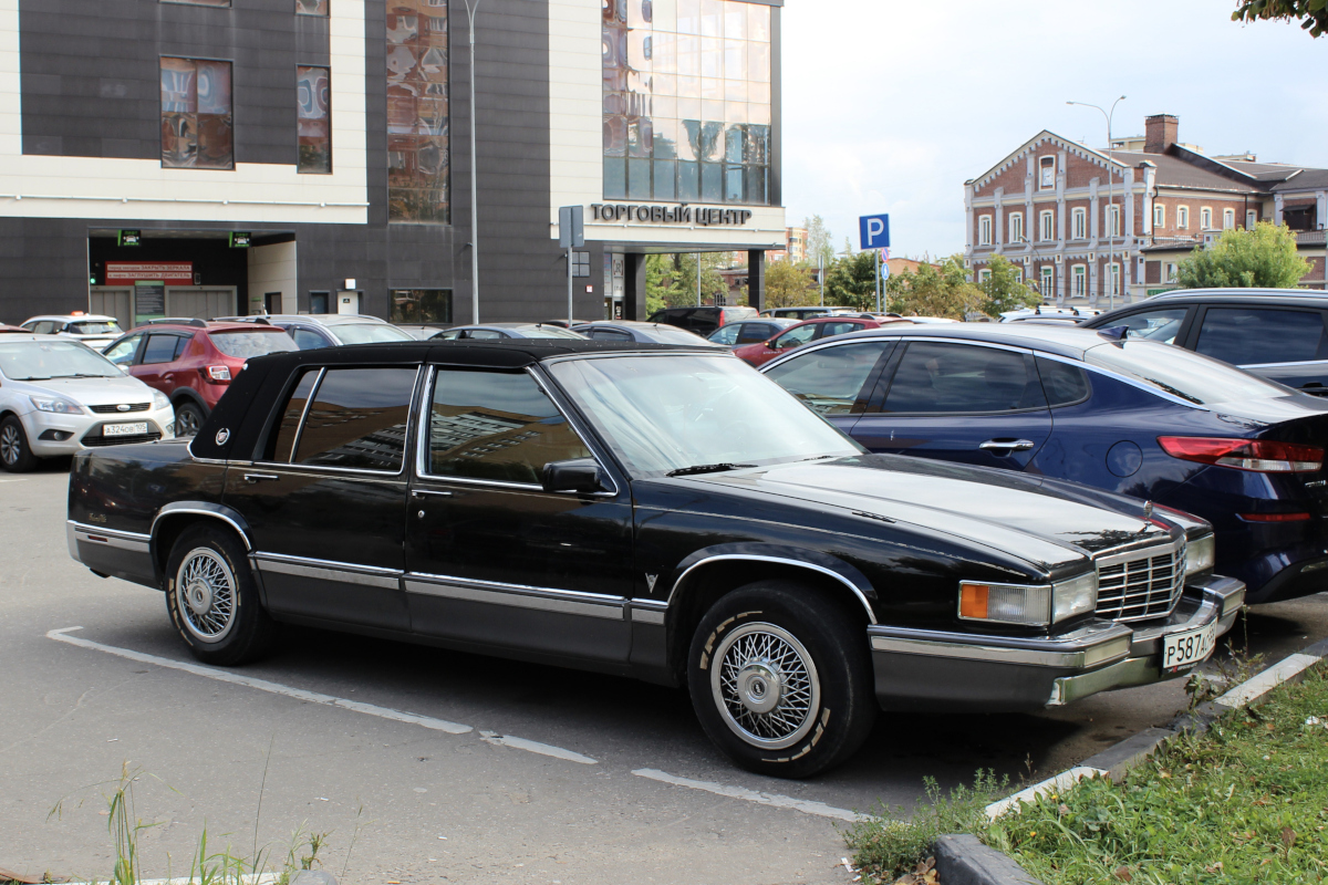 Московская область, № Р 587 АС 550 — Cadillac DeVille (6G) '85-93