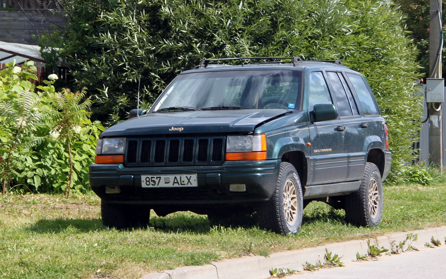 Эстония, № 857 ALX — Jeep Grand Cherokee (ZJ) '92-98