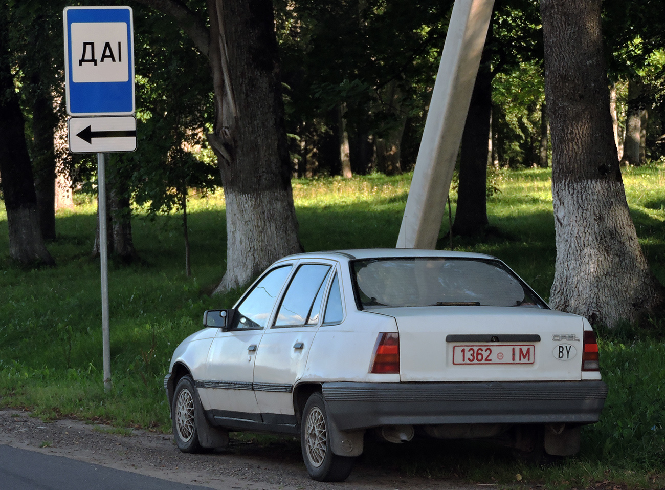 Витебская область, № 1362 IM — Opel Kadett (E) '84-95
