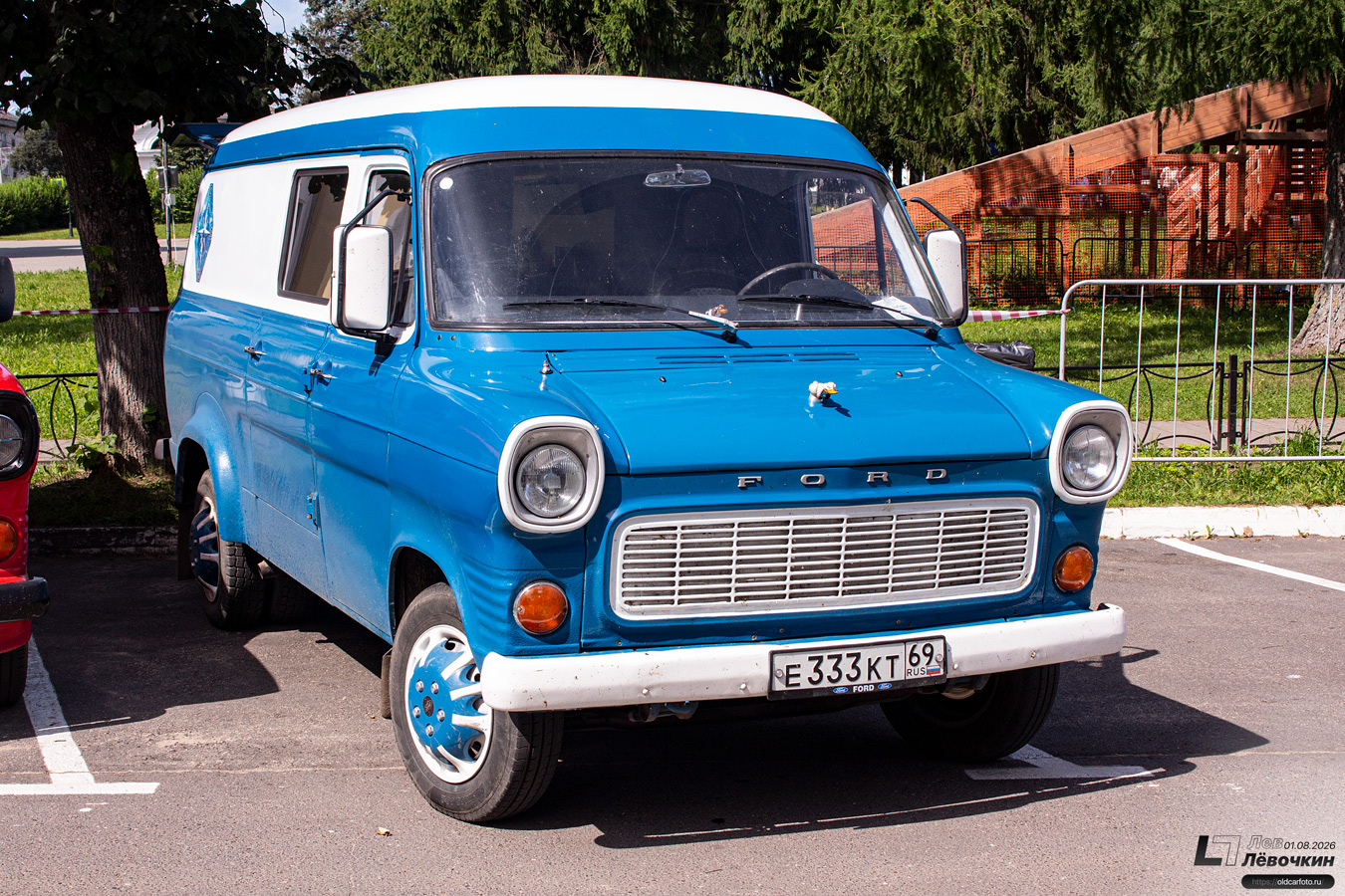Тверская область, № Е 333 КТ 69 — Ford Transit (1G) '65-78; Ярославская область — XXV фестиваль ретротехники «Мышкинский СамоходЪ» 2026