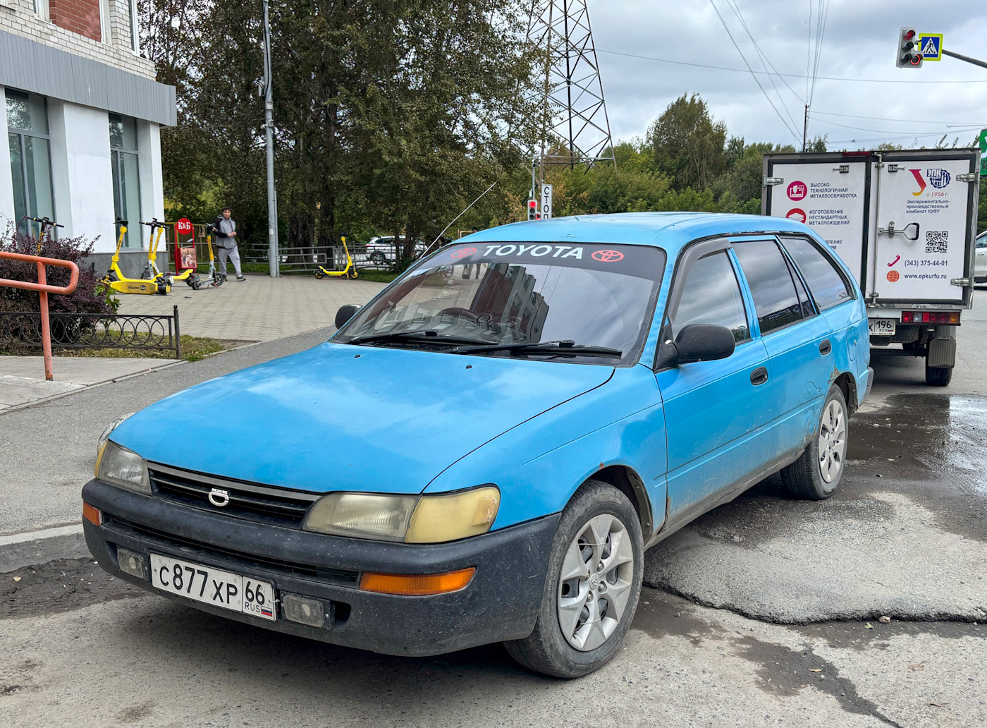 Свердловская область, № С 877 ХР 66 — Toyota Corolla (E100) '91-02