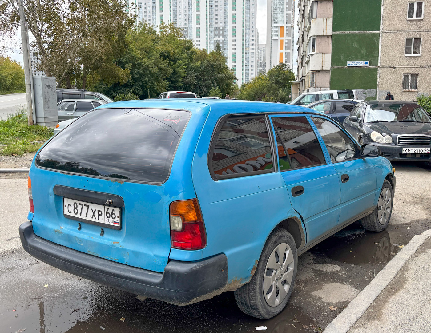 Свердловская область, № С 877 ХР 66 — Toyota Corolla (E100) '91-02