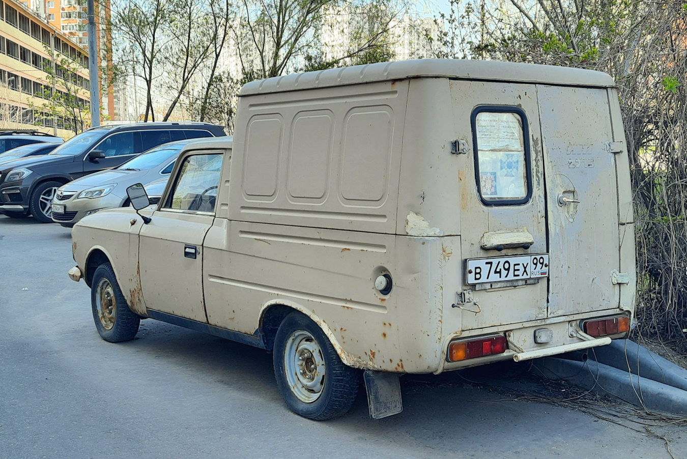 Москва, № В 749 ЕХ 99 — Иж-27156 '88-01