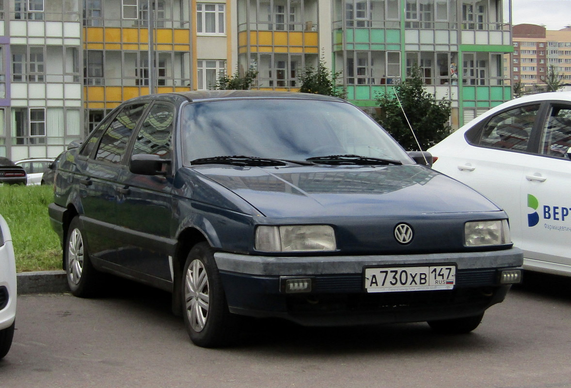 Ленинградская область, № А 730 ХВ 147 — Volkswagen Passat (B3) '88-93