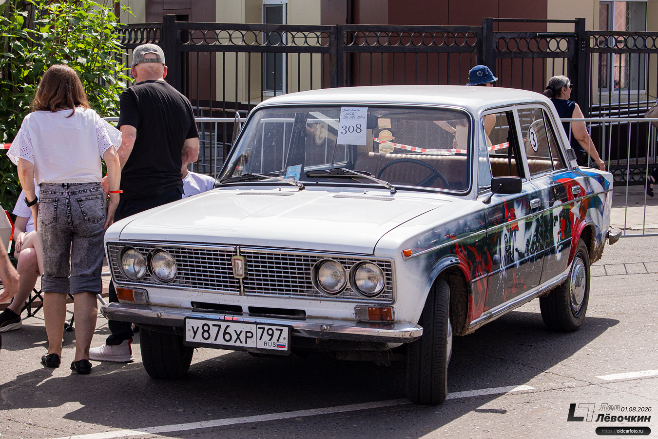 Москва, № У 876 ХР 797 — ВАЗ-2103 Жигули '72-84; Ярославская область — XXV фестиваль ретротехники «Мышкинский СамоходЪ» 2026