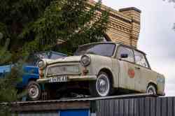 Вологодская область, Trabant 601 (P601) '63-89 № Б 5495 АХ; Техника на постаментах, памятники 681 КБ