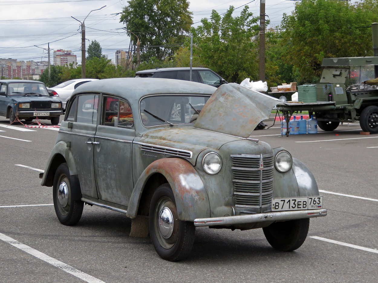 Кировская область, № В 713 ЕВ 763 — Москвич-401-420 '54-56; Кировская область — Выставка ретро-автомобилей в Кирове 29 августа 2026 года